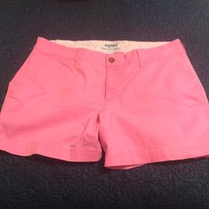 Pink old navy shorts